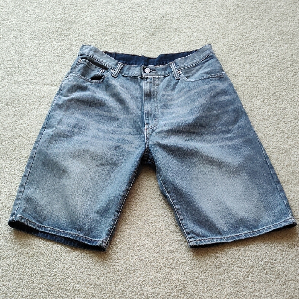 Levi's Blue Jean Shorts Relaxed Fit